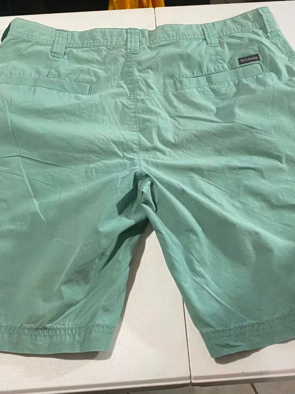 Columbia Sportswear Mint Green Casual Cargo Shorts Men's Size